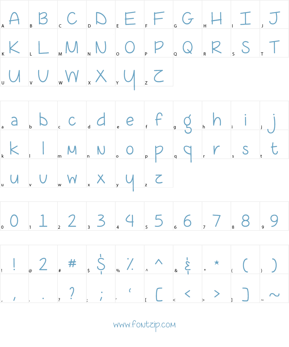 Coffee At Midnight Demo Font Character